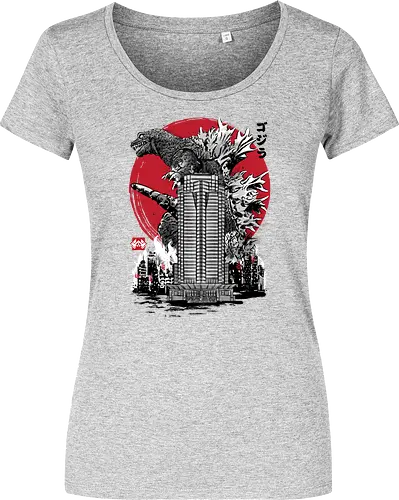 Classic kaiju attack on Nakatomi plaza