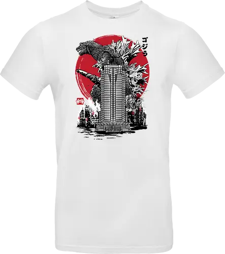 Classic kaiju attack on Nakatomi plaza