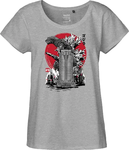 Classic kaiju attack on Nakatomi plaza