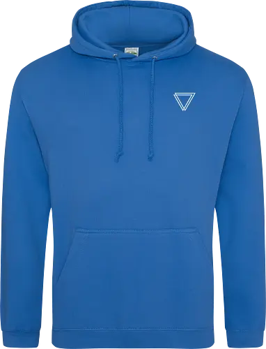 Einhorn - Backprint (weiß) - Standard Hoodie