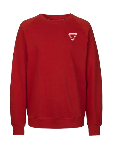 Einhorn - Backprint (weiß) - Fairtrade Sweatshirt