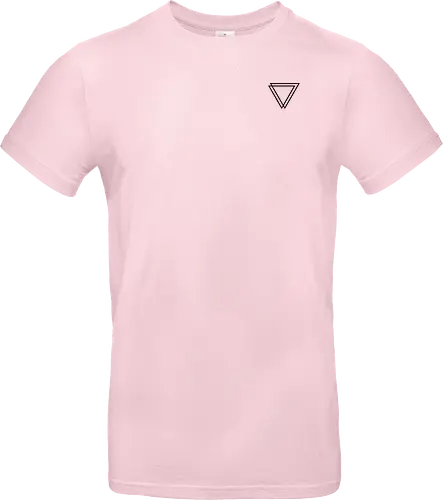 Einhorn - Backprint (schwarz) - Standard T-Shirt