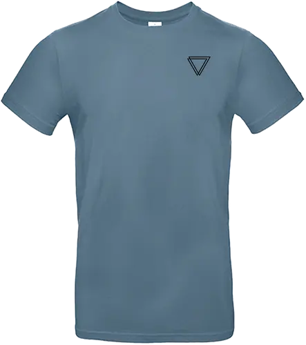 Einhorn - Backprint (schwarz) - Standard T-Shirt