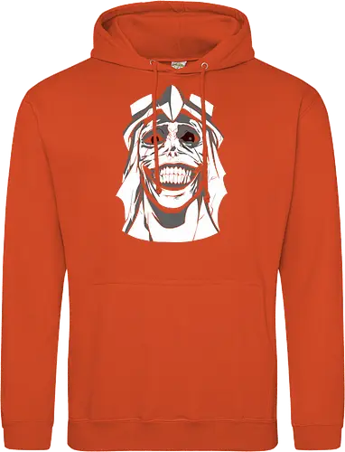  Smiling Statue of Fear - Solo Leveling, God Statue, D-Rank Dungeon, manhwa, anime, fear, sinister smile, haunting, Jinwoo, antagonist, fan art, t-shirt design, art print, cool graphic, dark fantasy, iconic monster - Standard Hoodie