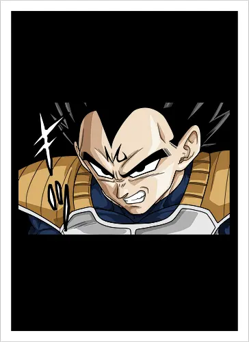  Prince Vegeta's Saiyan Rage