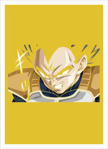 Prince Vegeta's Saiyan Rage