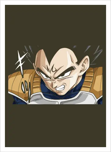  Prince Vegeta's Saiyan Rage