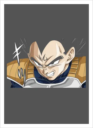  Prince Vegeta's Saiyan Rage