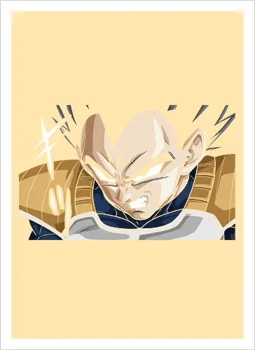  Prince Vegeta's Saiyan Rage