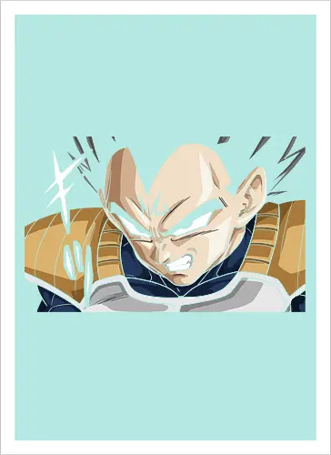  Prince Vegeta's Saiyan Rage