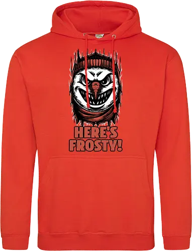 Snowman Horror Door Movie