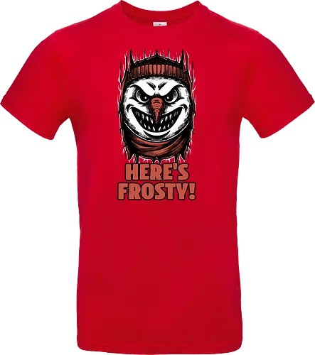 Snowman Horror Door Movie