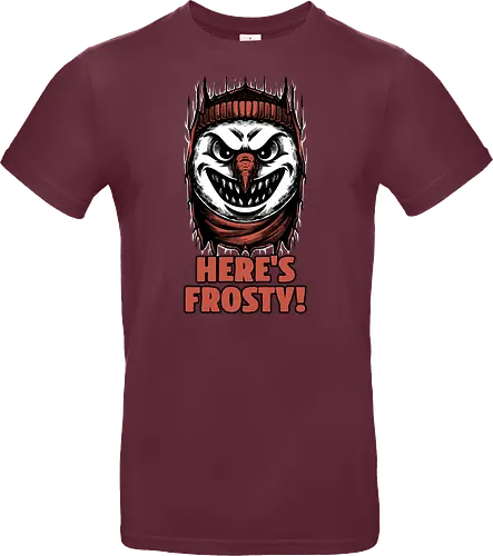 Snowman Horror Door Movie