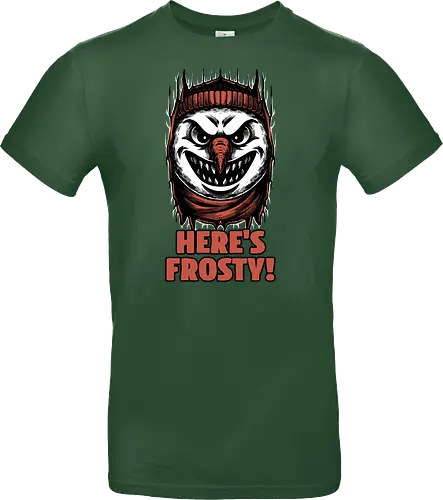 Snowman Horror Door Movie