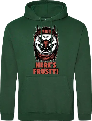 Snowman Horror Door Movie