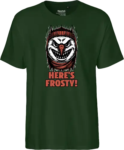 Snowman Horror Door Movie