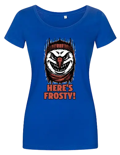 Snowman Horror Door Movie