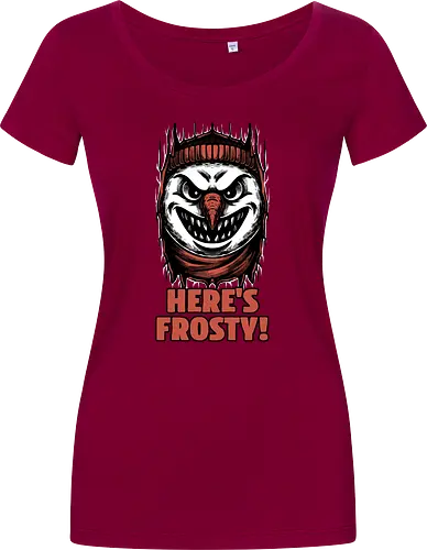 Snowman Horror Door Movie