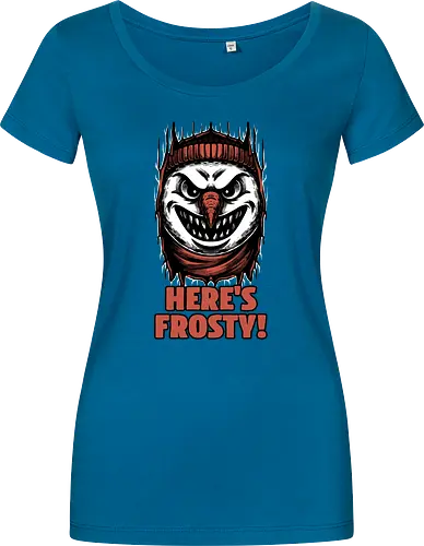 Snowman Horror Door Movie