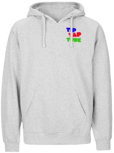 TipTapTube - Logo oldschool - tip tap tube, adrian, ash, youtube, merchandise - Fairtrade Hoodie