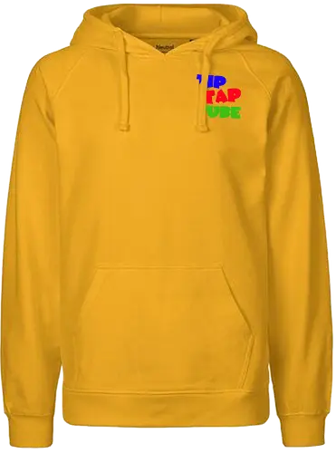 TipTapTube - Logo oldschool - tip tap tube, adrian, ash, youtube, merchandise - Fairtrade Hoodie