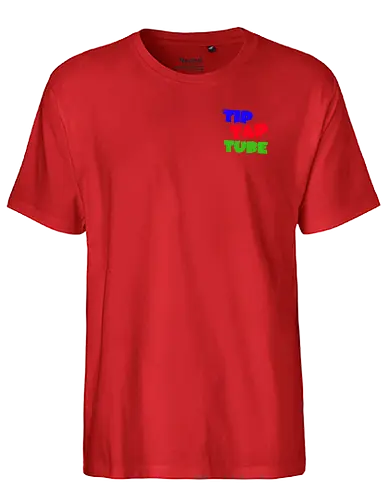 TipTapTube - Logo oldschool - tip tap tube, adrian, ash, youtube, merchandise - Fairtrade T-Shirt