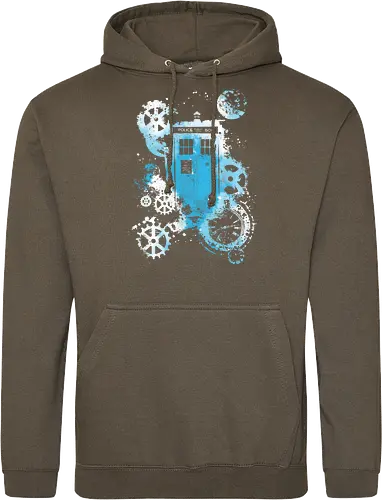 Time and space machine - Doctor, dr who, tardis, TV, TV show, pop culture, scifi - Standard Hoodie