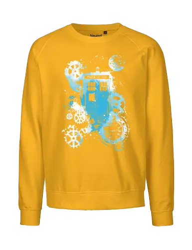 Time and space machine - Doctor, dr who, tardis, TV, TV show, pop culture, scifi - Fairtrade Sweatshirt