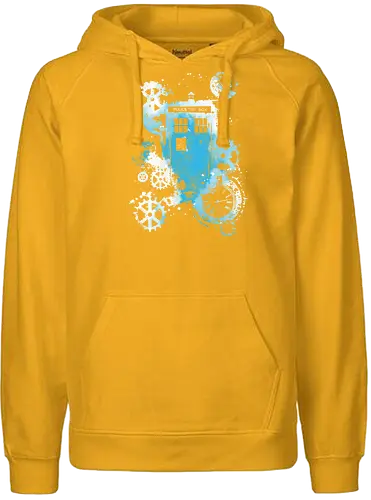 Time and space machine - Doctor, dr who, tardis, TV, TV show, pop culture, scifi - Fairtrade Hoodie