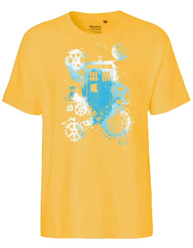 Time and space machine - Doctor, dr who, tardis, TV, TV show, pop culture, scifi - Fairtrade T-Shirt