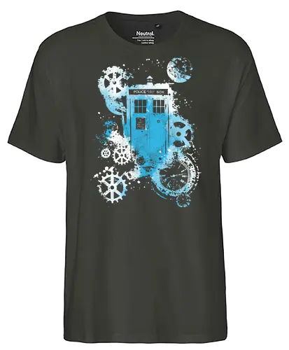 Time and space machine - Doctor, dr who, tardis, TV, TV show, pop culture, scifi - Fairtrade T-Shirt