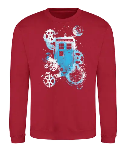 Time and space machine - Doctor, dr who, tardis, TV, TV show, pop culture, scifi - Sweatshirt