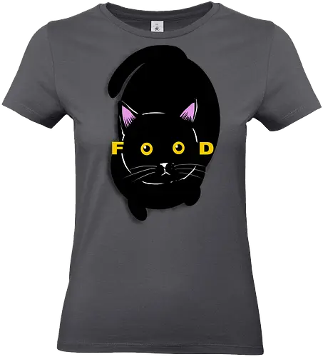 FooD - cats, cats lovers, cute cats, animals, funny - Standard T-Shirt (Frauen)