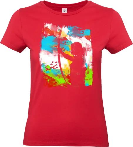 The raider - Tomb raider, gaming, gamers, geeks, geeky, lara croft - Standard T-Shirt (Frauen)