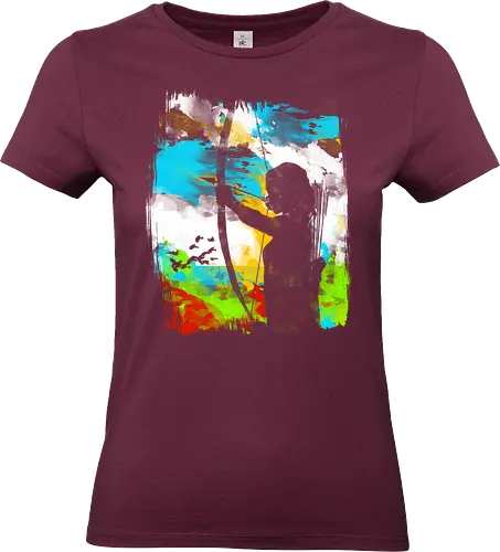 The raider - Tomb raider, gaming, gamers, geeks, geeky, lara croft - Standard T-Shirt (Frauen)