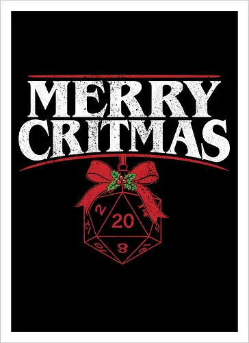 Merry Critmas D20 Holiday