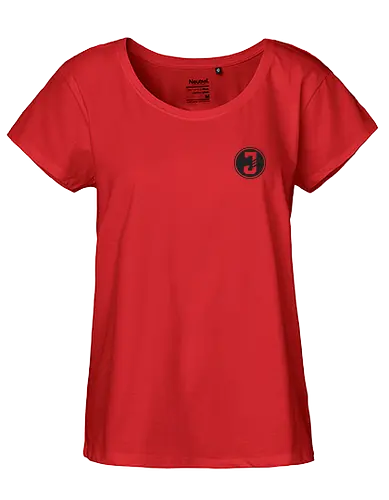 Logo Schwarz - Fairtrade Girl Shirt