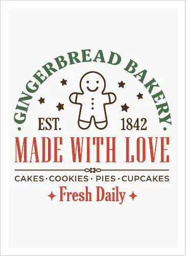 Gingerbread Bakery: Made With Love