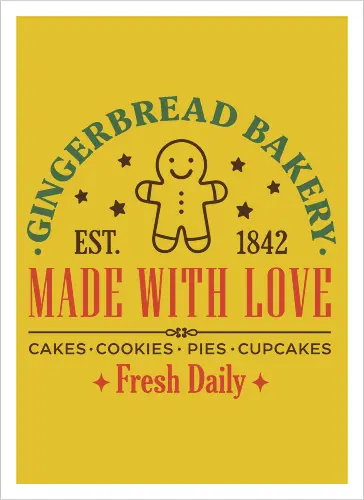 Gingerbread Bakery: Made With Love