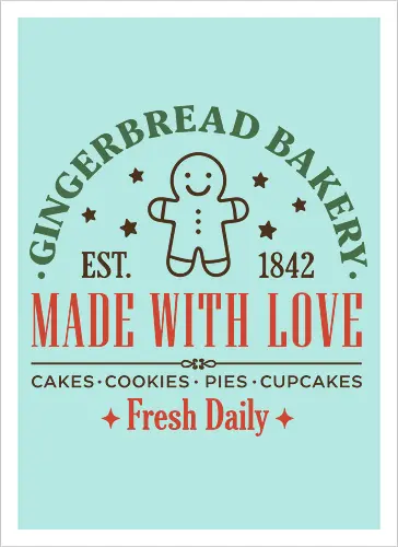 Gingerbread Bakery: Made With Love