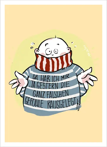 Da hab ich mir ja gestern ..