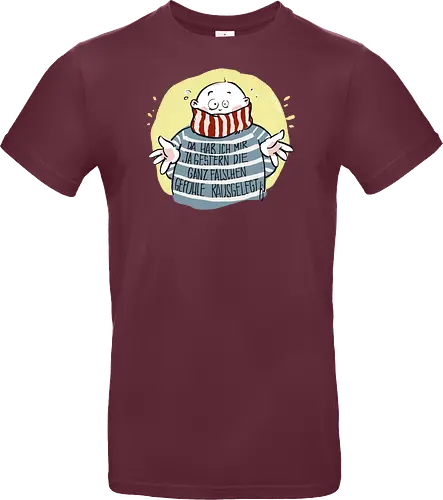 Da hab ich mir ja gestern ..