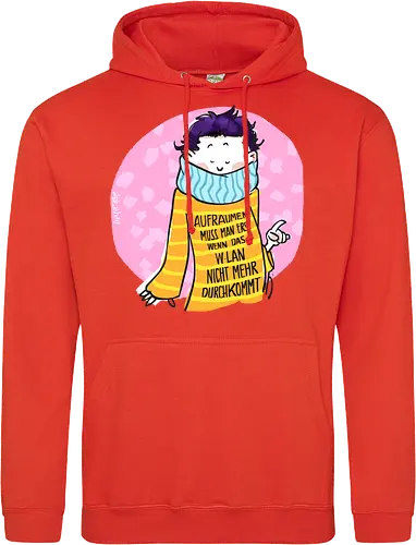 Aufräumen muss man erst, wenn das WLan nicht mehr durchkommt