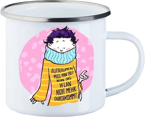 Aufräumen muss man erst, wenn das WLan nicht mehr durchkommt