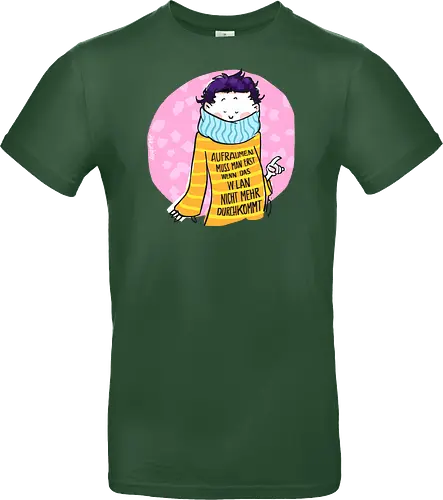 Aufräumen muss man erst, wenn das WLan nicht mehr durchkommt