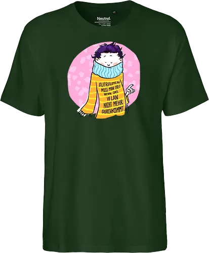 Aufräumen muss man erst, wenn das WLan nicht mehr durchkommt