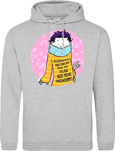 Aufräumen muss man erst, wenn das WLan nicht mehr durchkommt