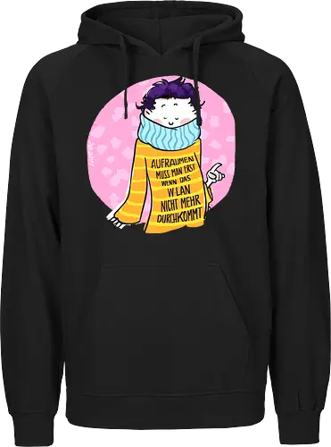 Aufräumen muss man erst, wenn das WLan nicht mehr durchkommt