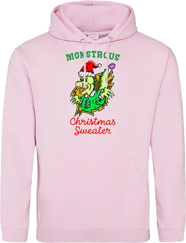 Lustiges Monster Hässlicher Weihnachts-Dino