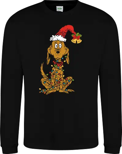 Max the Christmas Light Dog